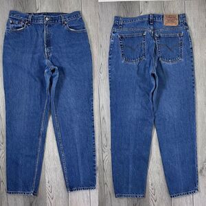 Vintage Levi's 550 Women's Size 10 High Rise Tapered Denim Cotton Mom Jeans